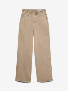 Vero Moda VMTESSA High rise Wide fit Jeans -Silver Mink - 10288257
