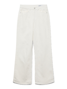 Vero Moda VMTESSA Wide Fit Jeans -Bright White - 10288257