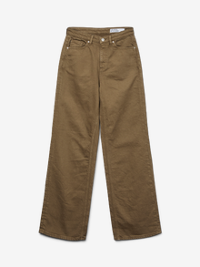 Vero Moda VMTESSA Hohe Taille Weit geschnitten Jeans -Capers - 10288257