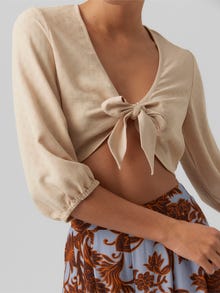 Vero Moda VMGRIT Top -Irish Cream - 10288310