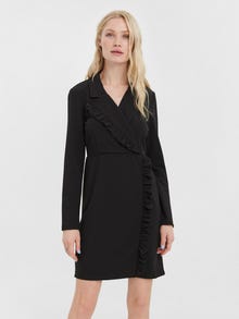 Vero Moda VMALBIE Langes Kleid -Black - 10288341