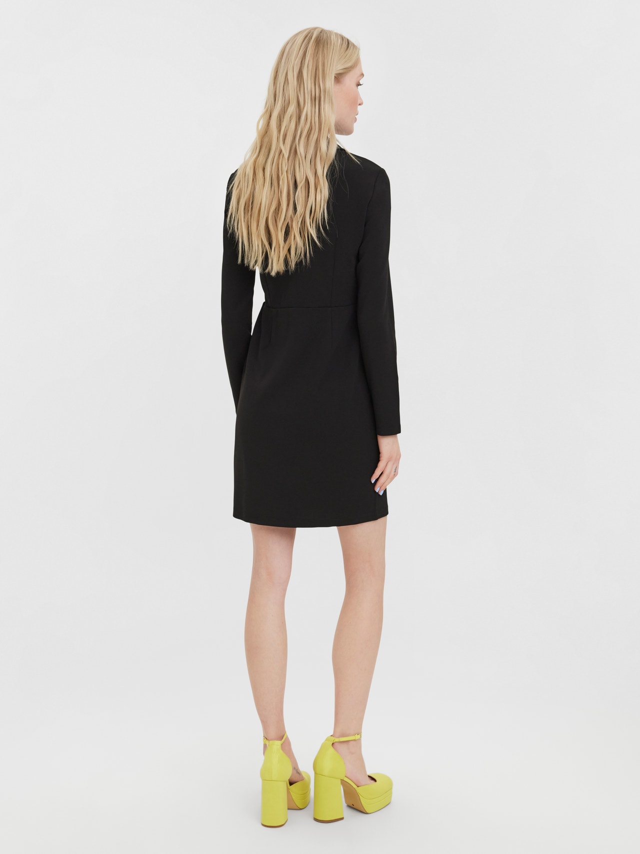 Vero Moda VMALBIE Long dress -Black - 10288341