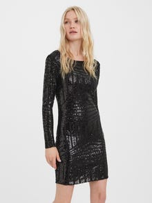 Vero Moda VMAURA Krótka sukienka -Black - 10288366