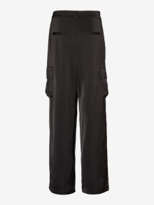 Vero Moda VMLANALIVIA High rise Trousers -Black - 10288525