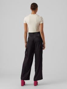 Vero Moda VMLANALIVIA Korkea vyötärö Housut -Black - 10288525
