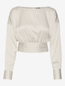 Vero Moda VMKARINA Top -Pumice Stone - 10288629