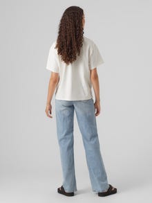 Vero Moda VMGIGI T-shirt -Snow White - 10288630
