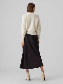 Vero Moda VMCLOE Høj talje Lang nederdel -Black - 10288631