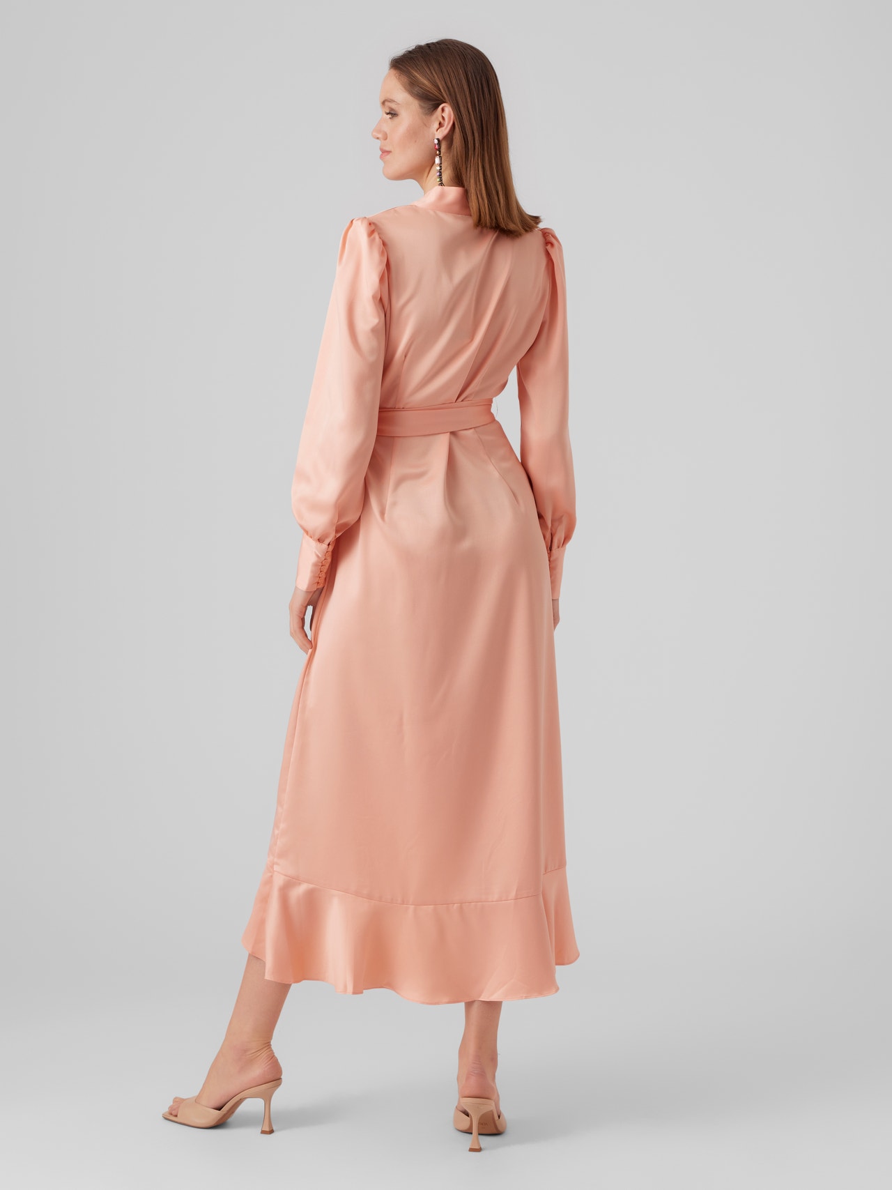 Vero Moda VMCELINE Long dress -Dusty Pink - 10288632