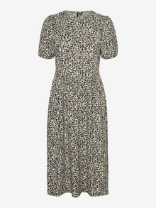 Vero Moda VMGELINA Long dress -Oatmeal - 10288637