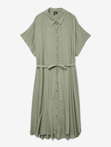Vero Moda VMBUMPY Robe longue -Hedge Green - 10288805