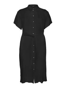 Vero Moda VMBUMPY Langes Kleid -Black - 10288805