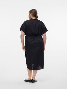 Vero Moda VMBUMPY Długa sukienka -Black - 10288805