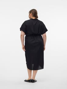 Vero Moda VMBUMPY Vestito lungo -Black - 10288805
