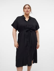 Vero Moda VMBUMPY Langes Kleid -Black - 10288805