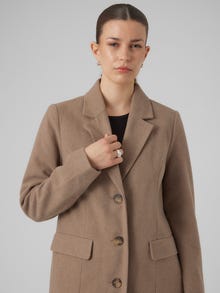 Vero Moda VMGIANNACINDY Jas -Brown Lentil - 10288831