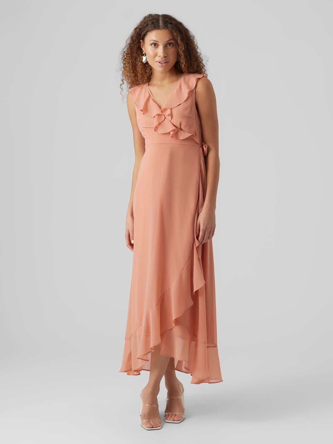 Buy Burgundy Dresses for Women by Vero Moda Online | Ajio.com