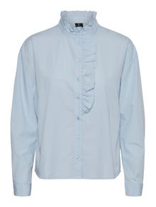 Vero Moda VMVIBE Shirt -Cashmere Blue - 10289000