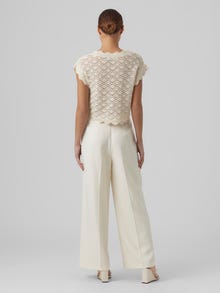 Vero Moda VMANIPAULINE Hohe Taille Hose -Birch - 10289117