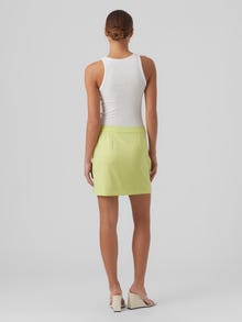 Vero Moda VMTHUYTROIAN Mid waist Short skirt -Limeade - 10289119