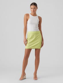 Vero Moda VMTHUYTROIAN Mid waist Short skirt -Limeade - 10289119