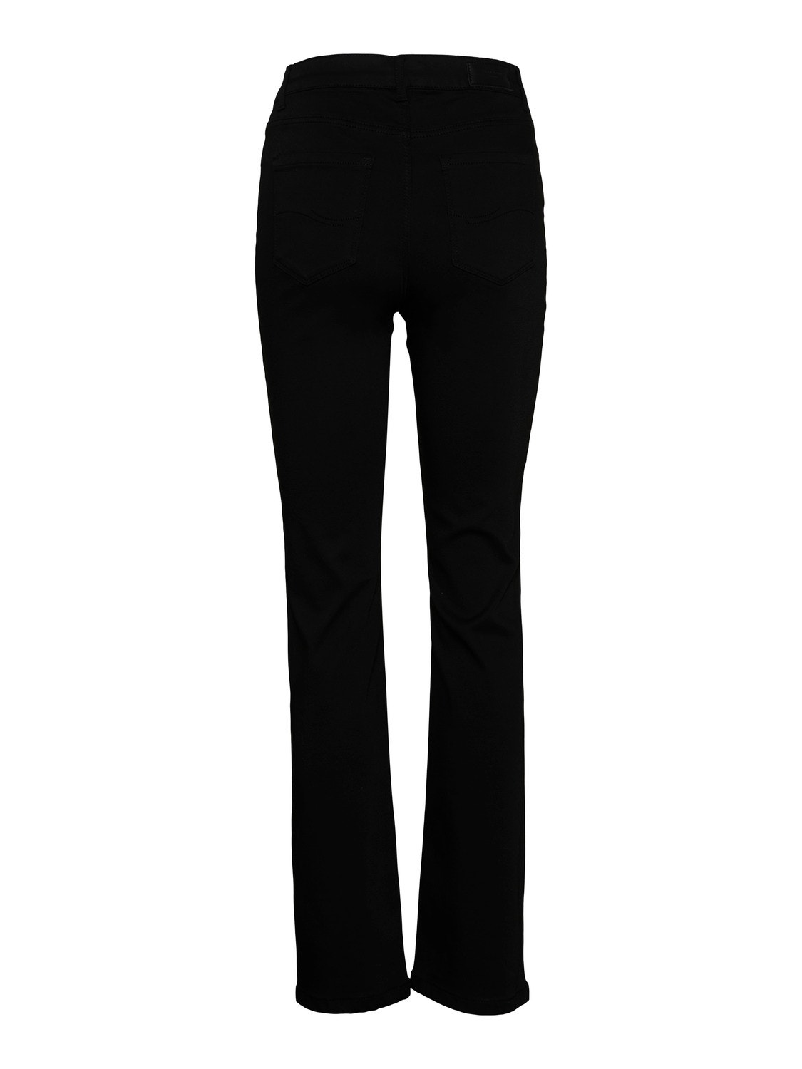 Vero Moda VMDAF Medelhög midja Rak passform Jeans -Black - 10289169