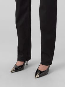 Vero Moda VMDAF Middels høyt snitt Straight Fit Jeans -Black - 10289169