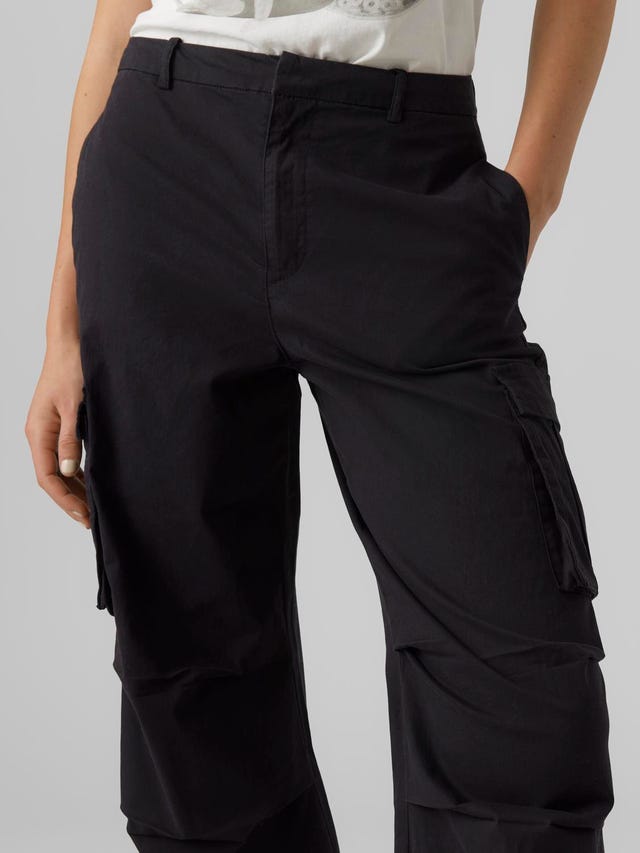 Vero Moda VMCALLY Mid waist Trousers - 10289234