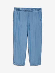 Vero Moda VMCHARPER Cintura media Pantalones -Medium Blue Denim - 10289259