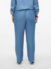 Vero Moda VMCHARPER Cintura media Pantalones -Medium Blue Denim - 10289259