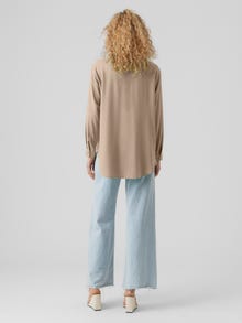 Vero Moda VMMYMILO Skjorta -Silver Mink - 10289286