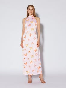 Vero Moda SOMETHINGNEW STYLED BY PIA MANCE Long dress -Lilac Snow - 10289304
