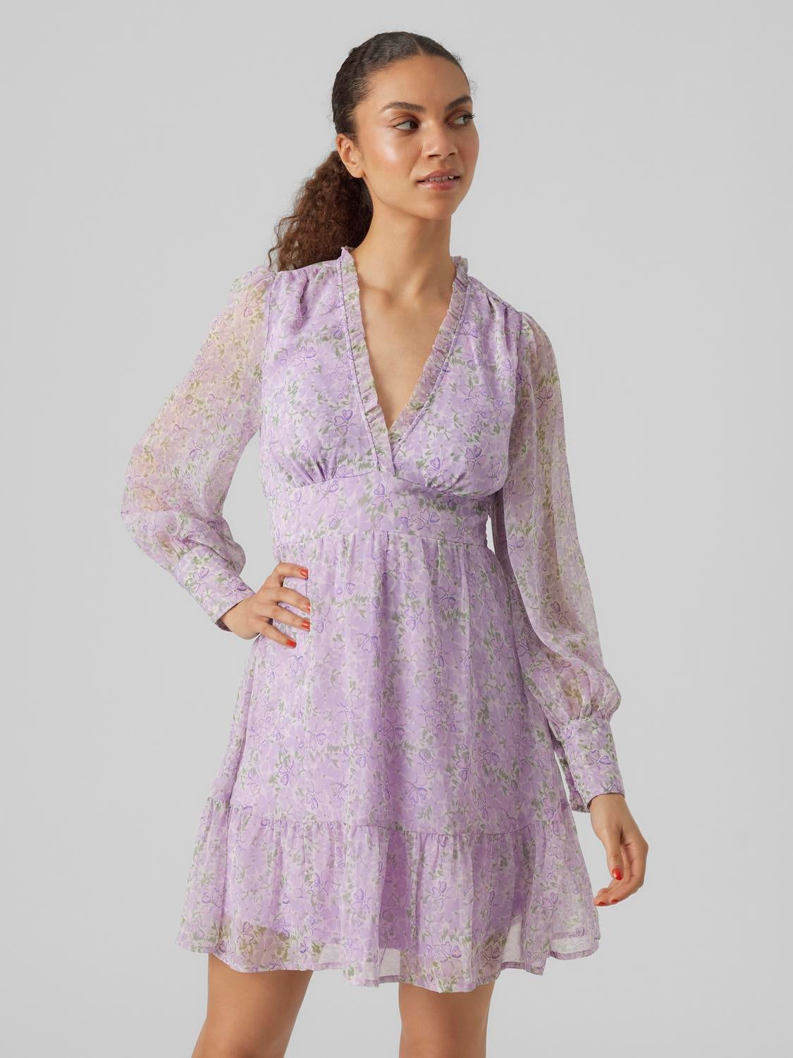 Vero moda sale lavender dress