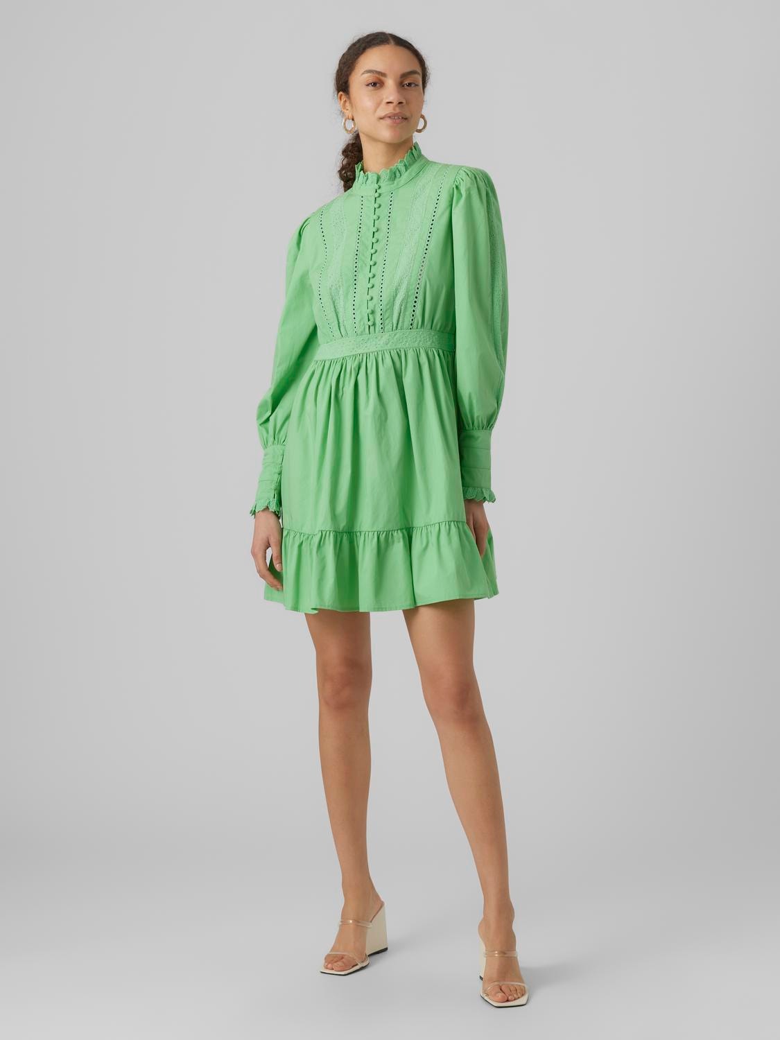 Vero Moda VMNOVA Krótka sukienka -Absinthe Green - 10289326