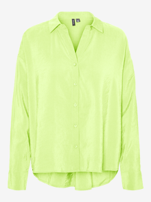 Vero Moda VMQUEENY Skjorta -Sharp Green - 10289349