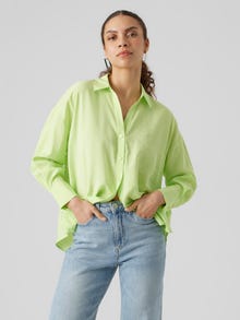 Vero Moda VMQUEENY Skjorta -Sharp Green - 10289349