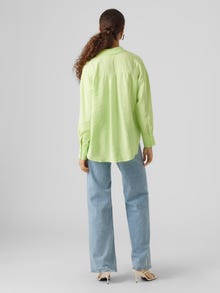 Vero Moda VMQUEENY Skjorta -Sharp Green - 10289349