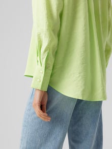 Vero Moda VMQUEENY Skjorta -Sharp Green - 10289349