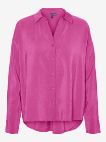Vero Moda VMQUEENY Hemd -Pink Yarrow - 10289349
