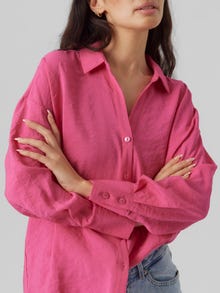 Vero Moda VMQUEENY Hemd -Pink Yarrow - 10289349