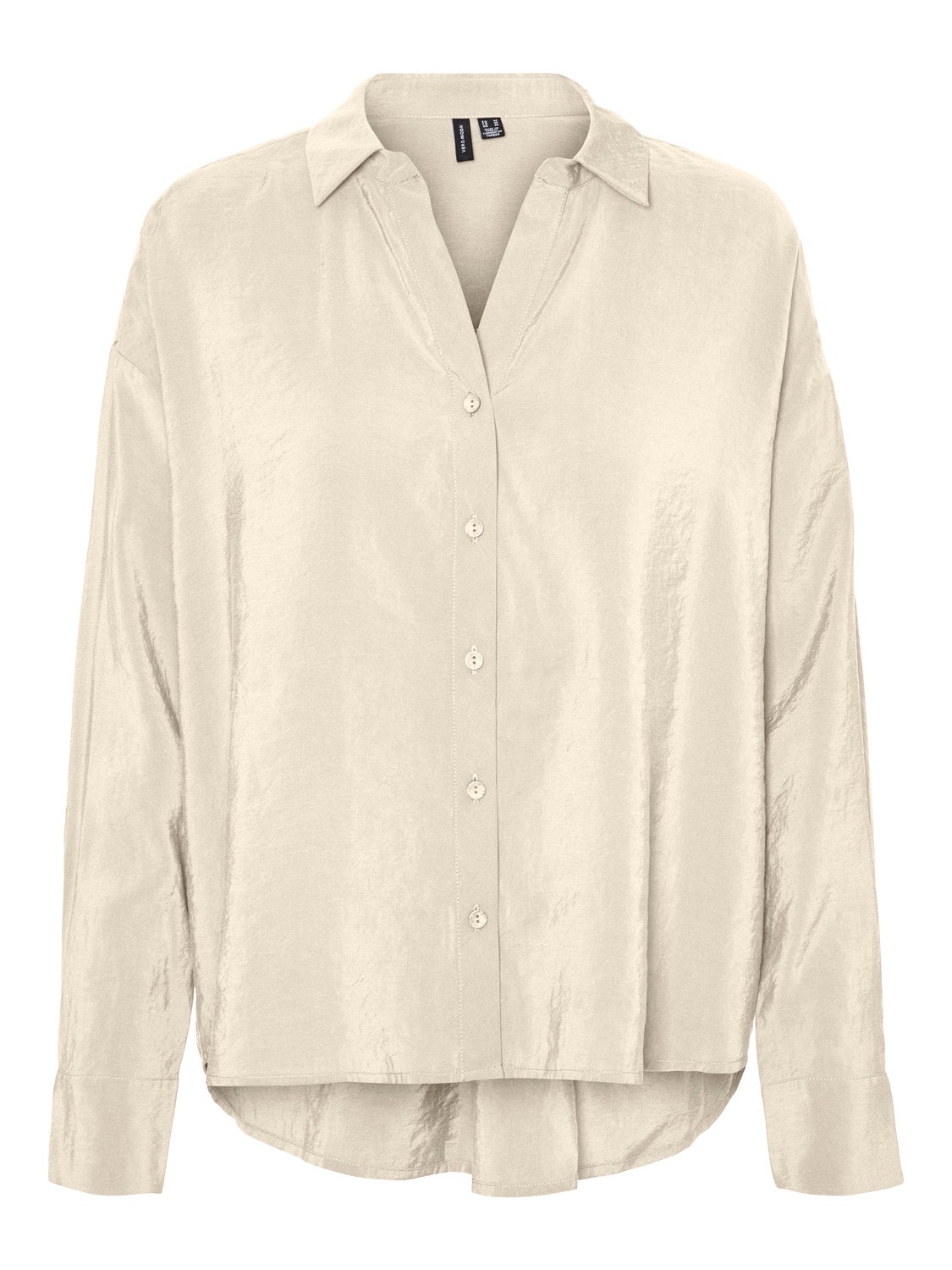 Vero Moda VMQUEENY Shirt -Antique White - 10289349