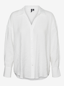 Vero Moda VMQUEENY Skjorte -Bright White - 10289349