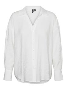 Vero Moda VMQUEENY Shirt -Bright White - 10289349