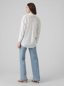 Vero Moda VMQUEENY Skjorte -Bright White - 10289349