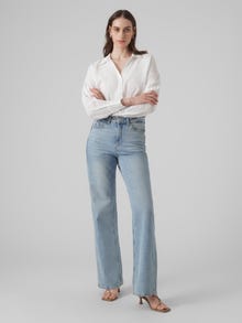 Vero Moda VMQUEENY Skjorte -Bright White - 10289349