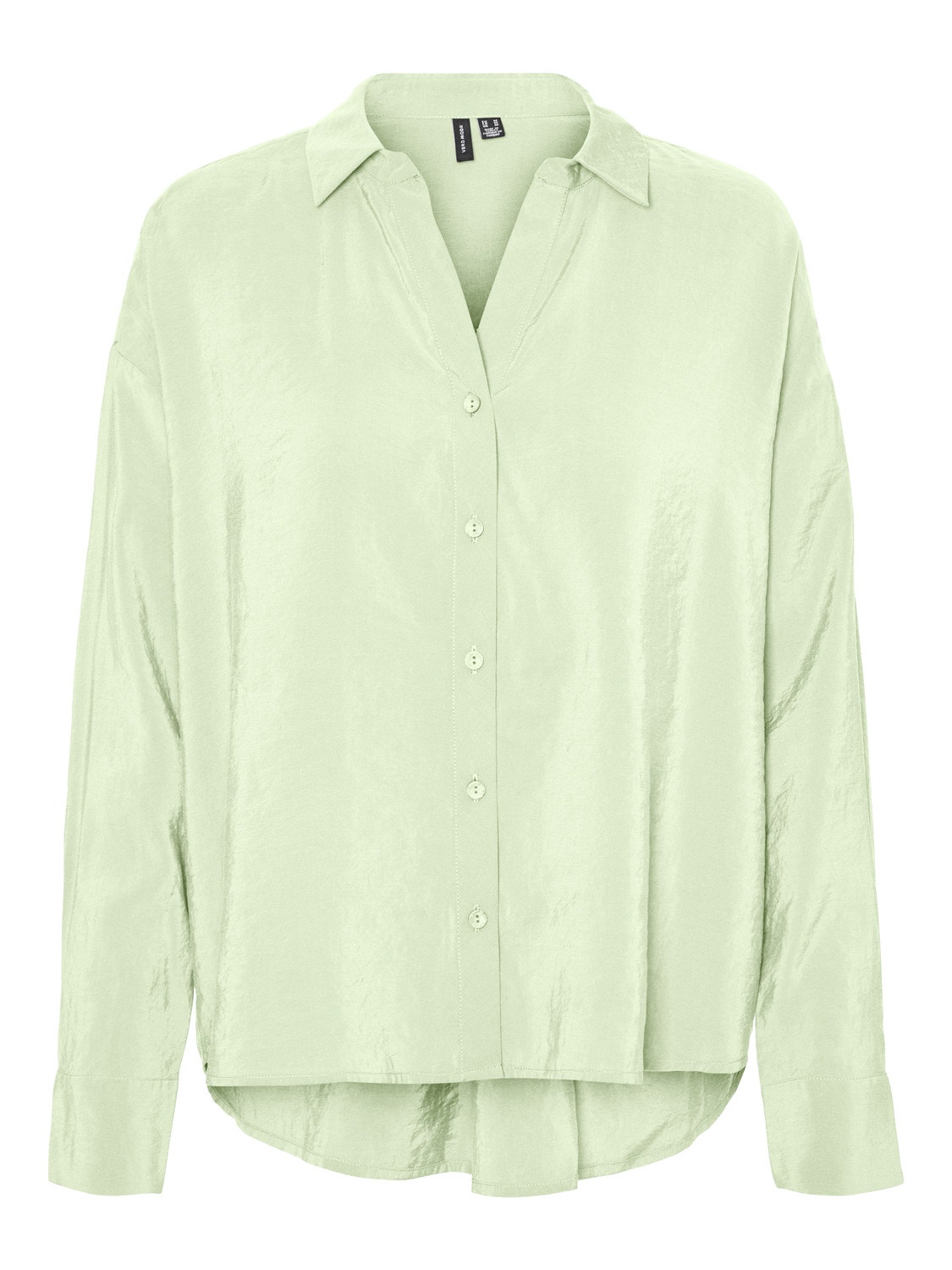 Vero Moda VMQUEENY Shirt -Lime Cream - 10289349