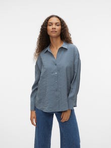 Vero Moda VMQUEENY Hemd -Stormy Weather - 10289349