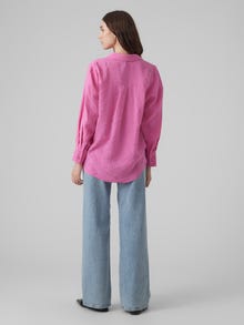 Vero Moda VMQUEENY Skjorte -Phlox Pink - 10289349