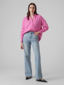 Vero Moda VMQUEENY Skjorte -Phlox Pink - 10289349