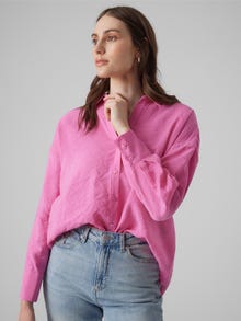Vero Moda VMQUEENY Skjorte -Phlox Pink - 10289349